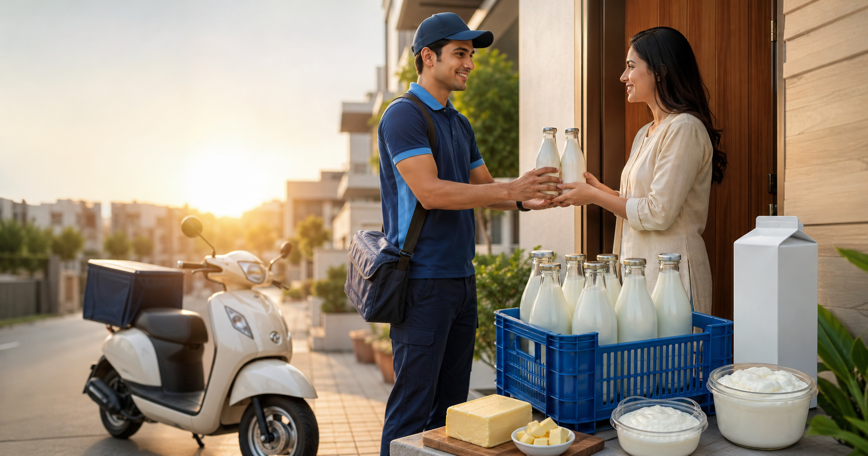 Milk Delivery Near Me: Say Goodbye to Adulterated Milk and Morning Store Runs